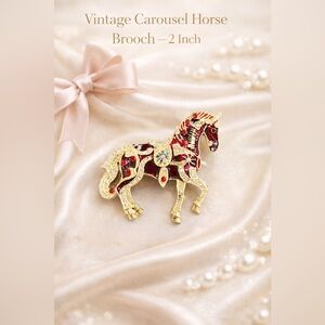Horse Brooch